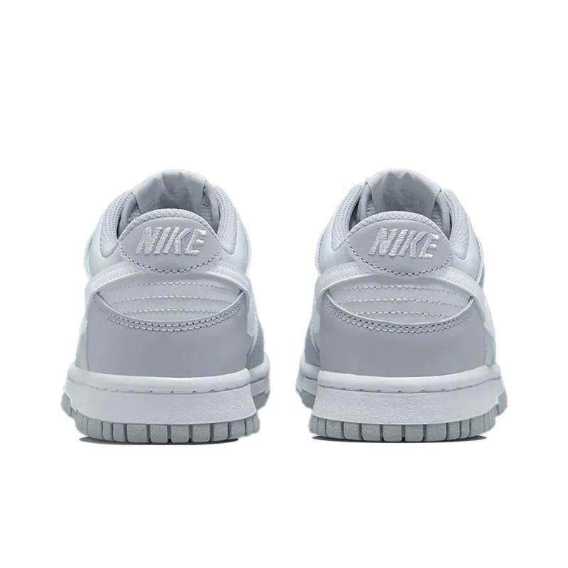 Nike Dunk Low Two-Toned Pure Platinum Wolf Grey Youth / Women’S Perfect Neutral Casual Sneaker Walking Shoes Trainer Shoes Trainer Footwear Girl